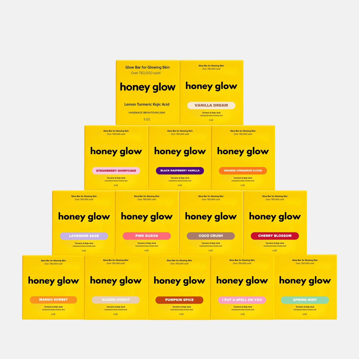 Glow Bar Super Set (Classic + 13 Scents) - Honey Glow