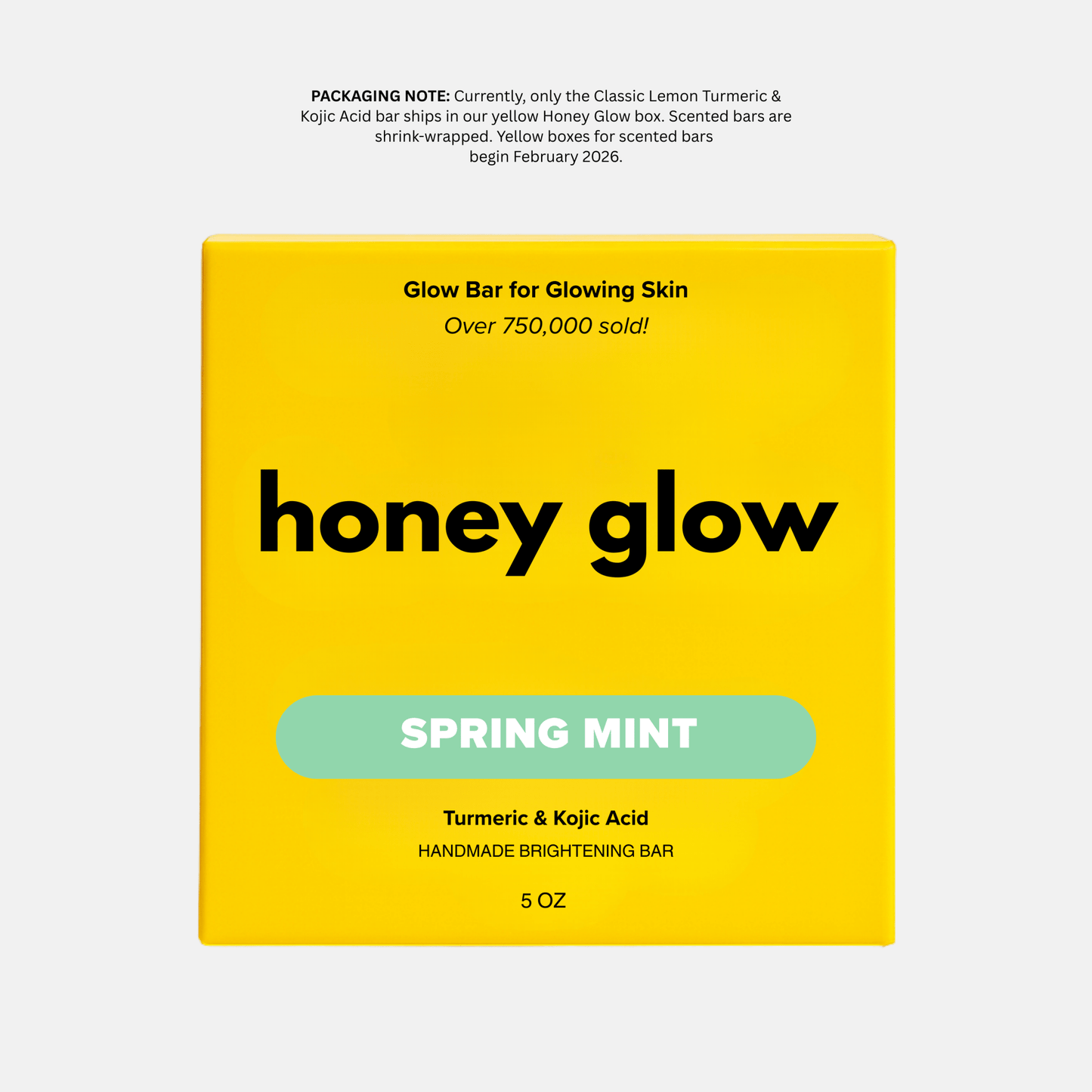 Lemon Turmeric & Kojic Acid Brightening Soap Bar - Classic & Scented Options - Honey Glow