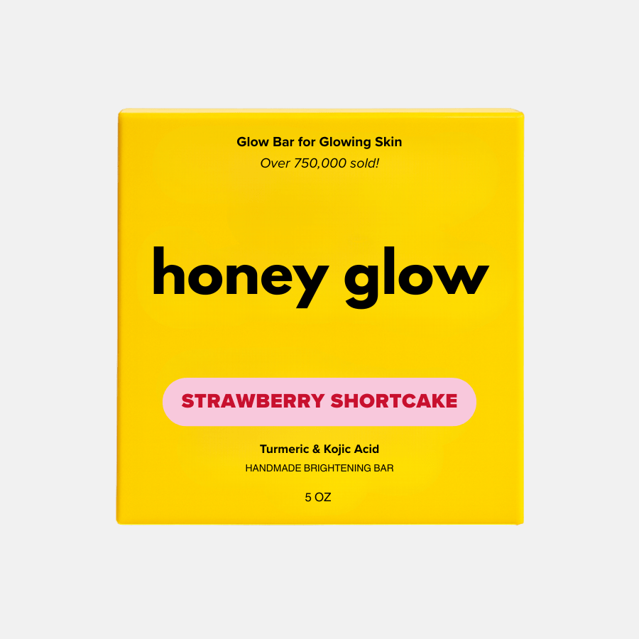 Lemon Turmeric & Kojic Acid Brightening Soap Bar - Classic & Scented Options - Honey Glow