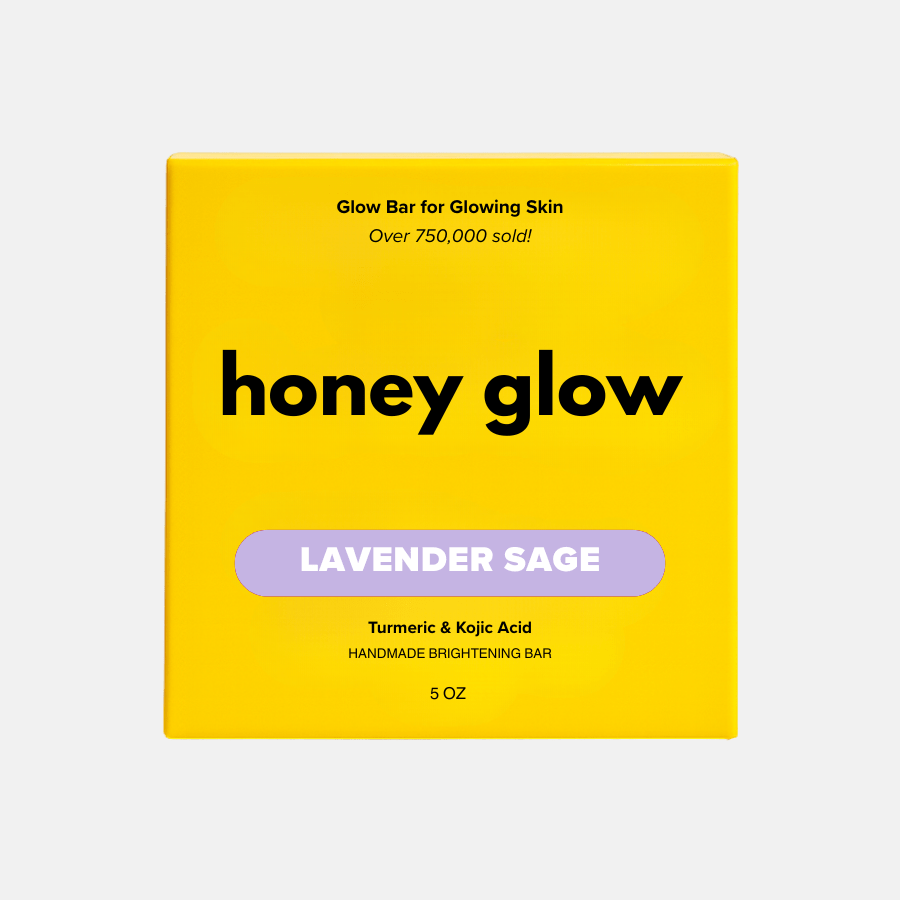 Lemon Turmeric & Kojic Acid Brightening Soap Bar - Classic & Scented Options - Honey Glow