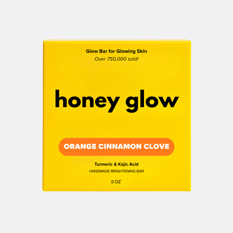 Lemon Turmeric & Kojic Acid Brightening Soap Bar - Classic & Scented Options - Honey Glow