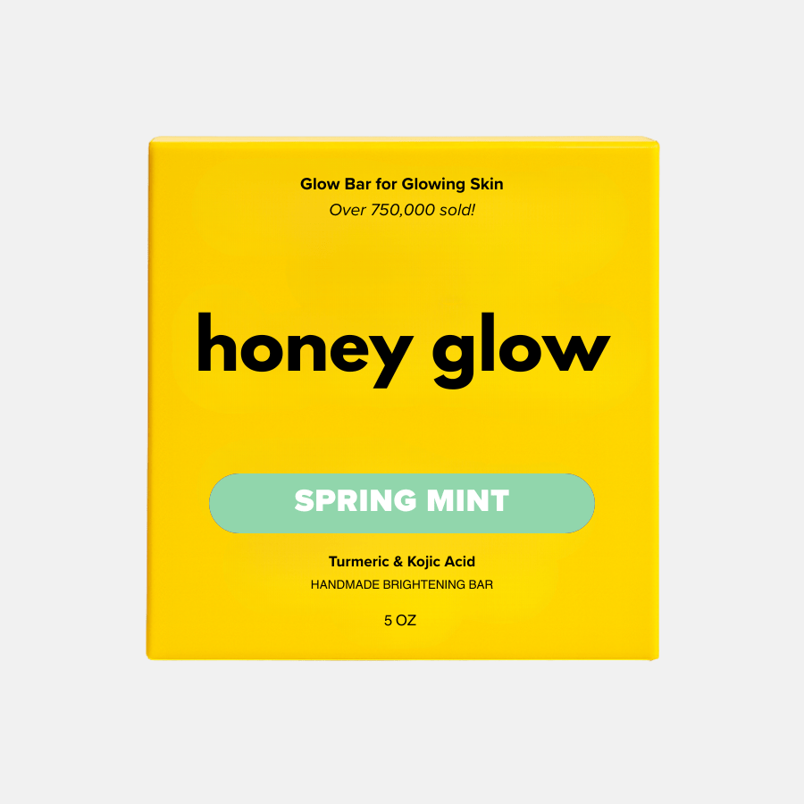 Lemon Turmeric & Kojic Acid Brightening Soap Bar - Classic & Scented Options - Honey Glow
