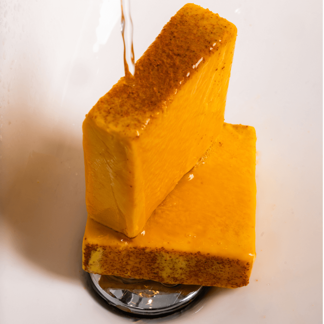 Lemon Turmeric & Kojic Acid Brightening Soap Loaf (Dark Spot Remover) - Honey Glow