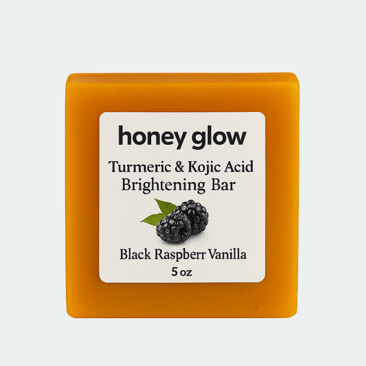 Scented Lemon Turmeric & Kojic Acid Brightening Soap (Glow Bar) 