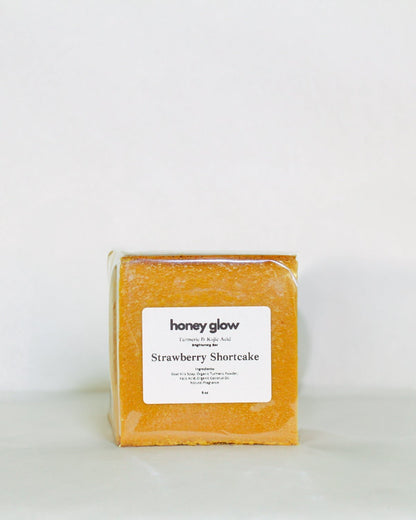 Scented Lemon Turmeric & Kojic Acid Brightening Soap (Glow Bar) 