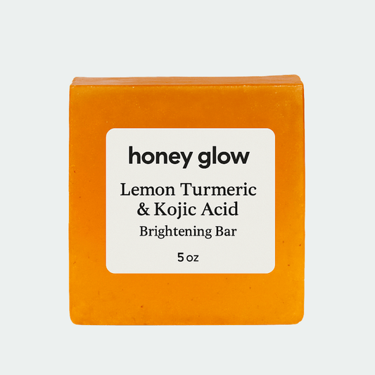 Lemon Turmeric & Kojic Acid Brightening Soap (Glow Bar)