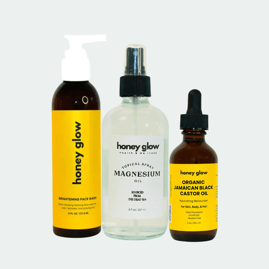 Calm & Cleanse Trio - Honey Glow