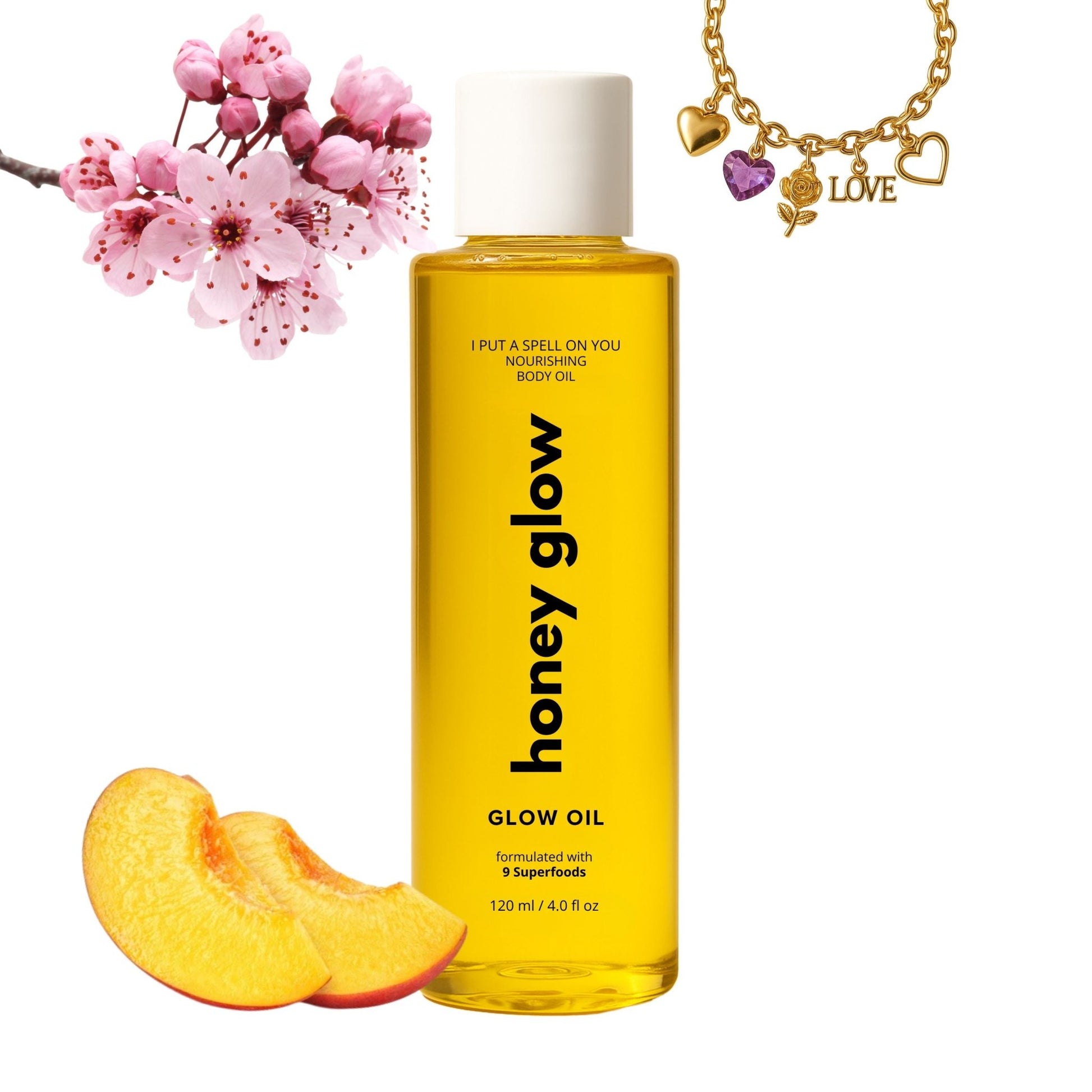 Glow Oil - Formulated with 9 Superfoods - Honey Glow