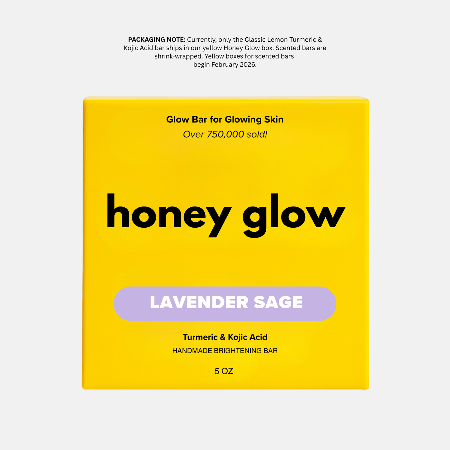 Lemon Turmeric & Kojic Acid Brightening Soap Bar - Classic & Scented Options - Honey Glow