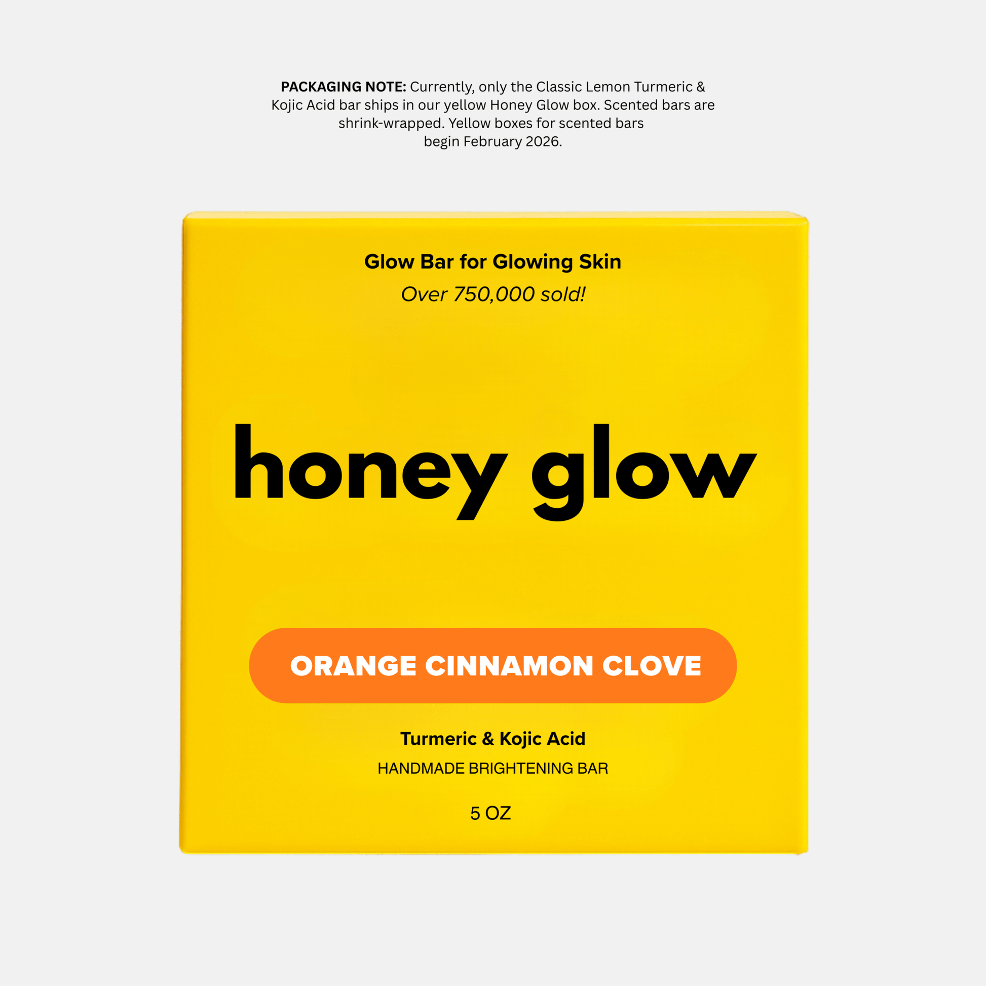 Lemon Turmeric & Kojic Acid Brightening Soap Bar - Classic & Scented Options - Honey Glow