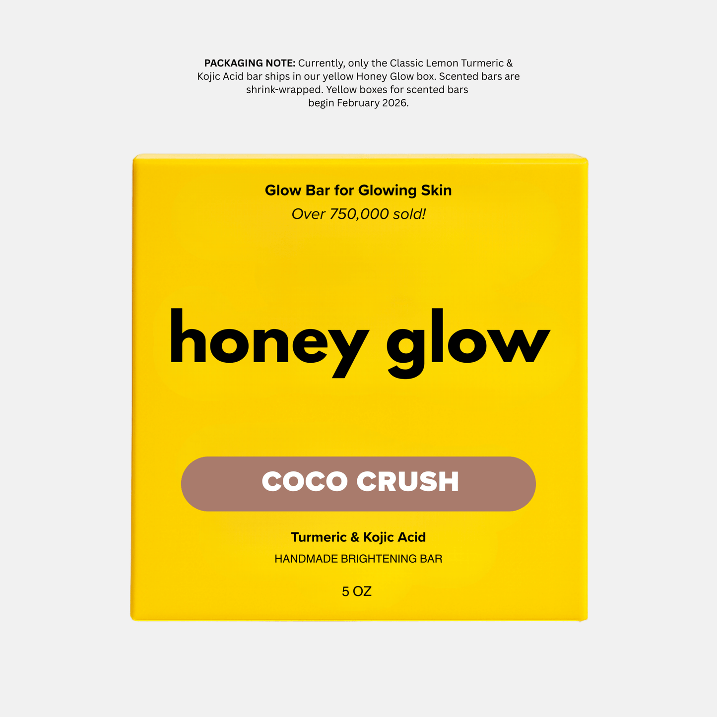 Lemon Turmeric & Kojic Acid Brightening Soap Bar - Classic & Scented Options - Honey Glow