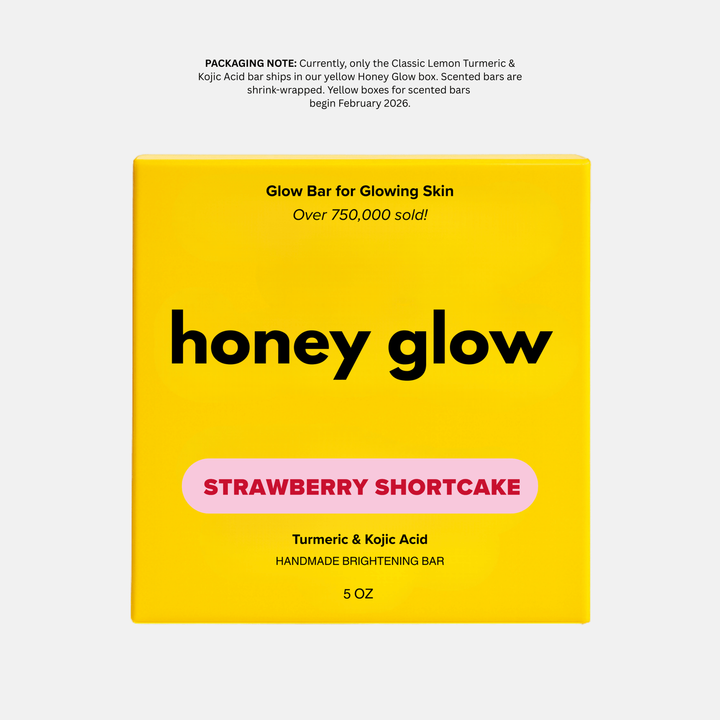 Lemon Turmeric & Kojic Acid Brightening Soap Bar - Classic & Scented Options - Honey Glow