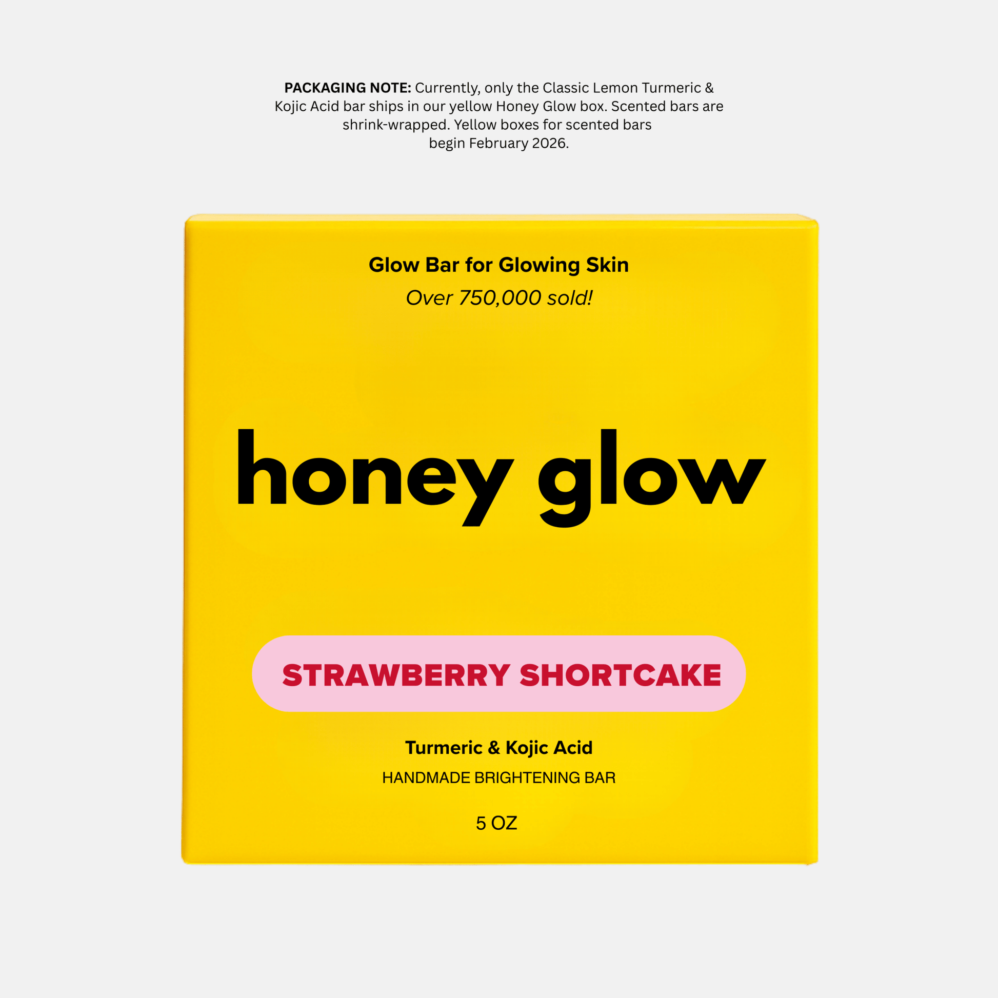 Lemon Turmeric & Kojic Acid Brightening Soap Bar - Classic & Scented Options - Honey Glow