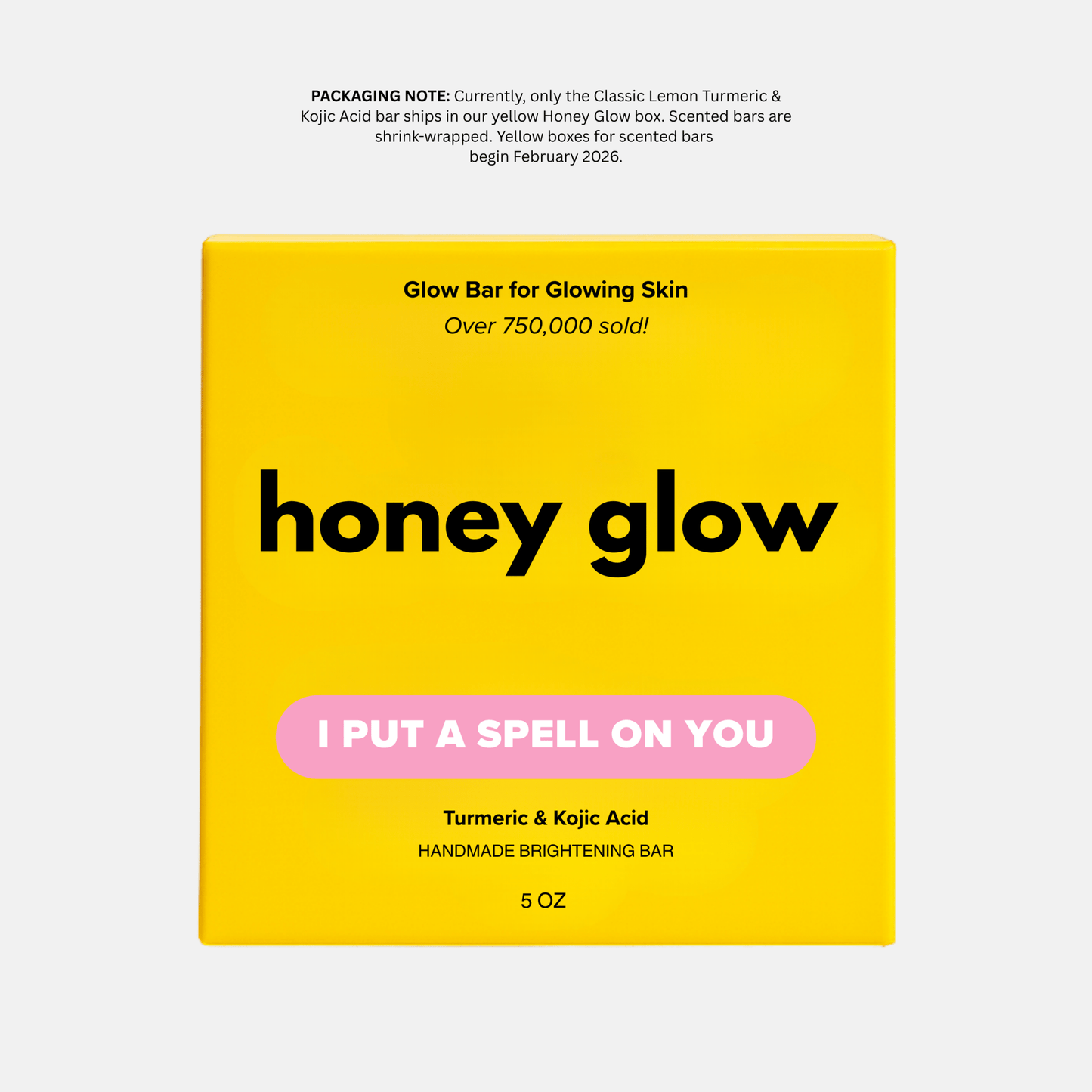 Lemon Turmeric & Kojic Acid Brightening Soap Bar - Classic & Scented Options - Honey Glow