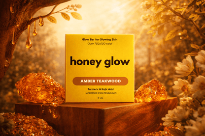 Lemon Turmeric & Kojic Acid Brightening Soap Bar - Classic & Scented Options - Honey Glow