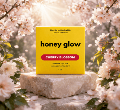 Lemon Turmeric & Kojic Acid Brightening Soap Bar - Classic & Scented Options - Honey Glow