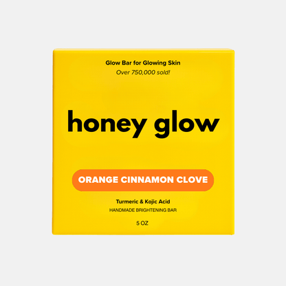 Lemon Turmeric & Kojic Acid Brightening Soap Bar - Classic & Scented Options - Honey Glow