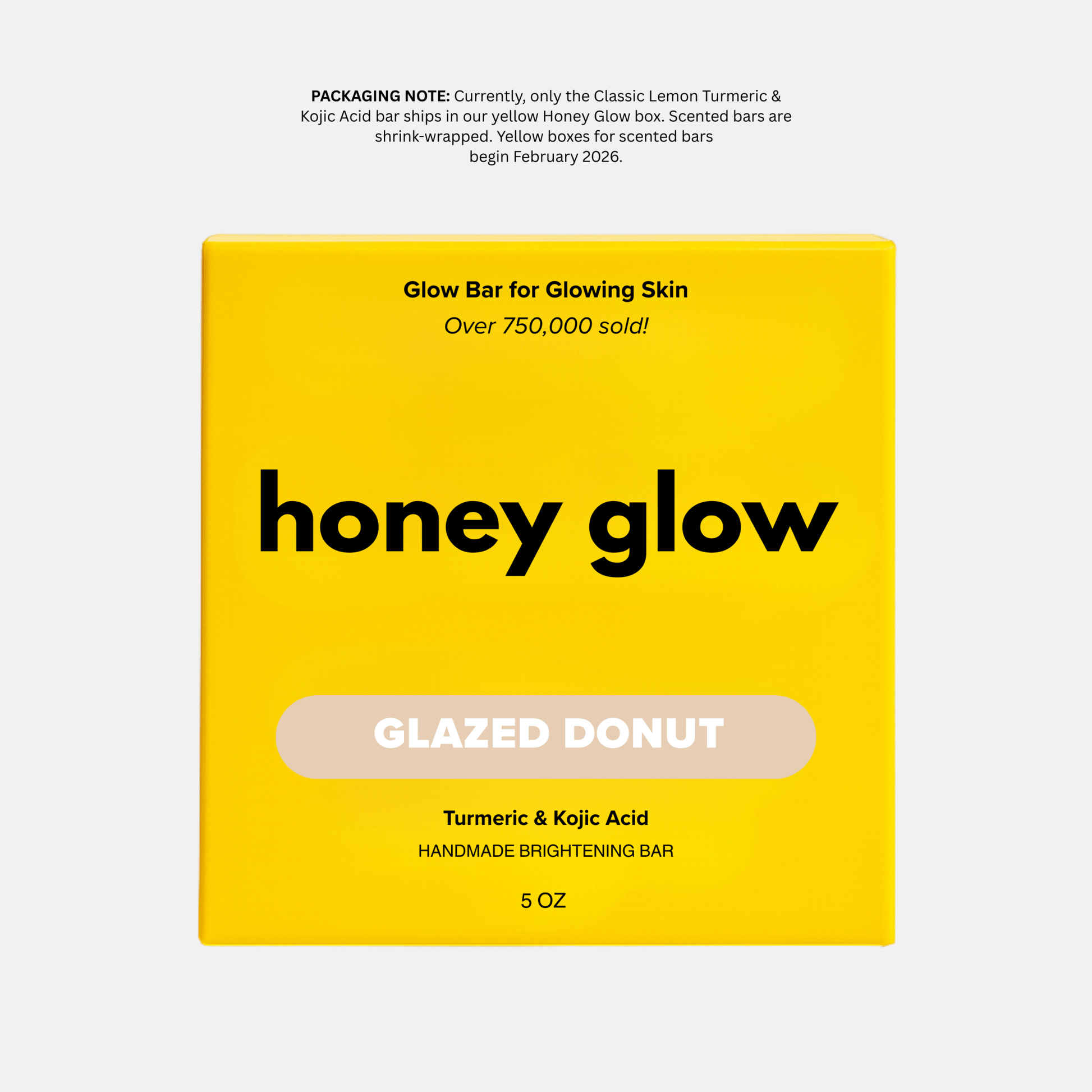 Lemon Turmeric & Kojic Acid Brightening Soap Bar - Classic & Scented Options - Honey Glow