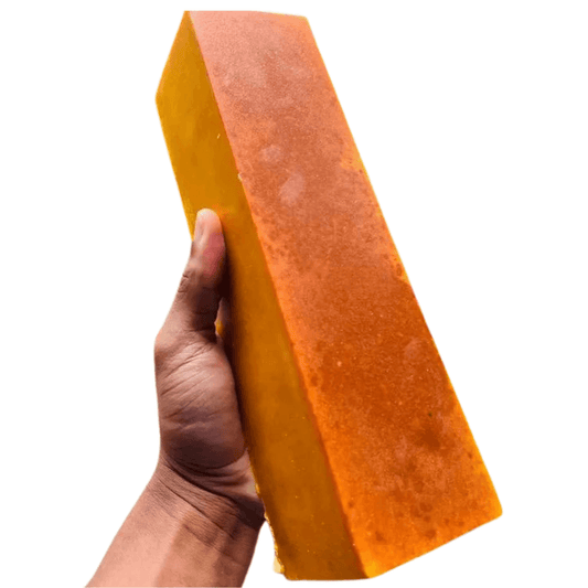 Lemon Turmeric & Kojic Acid Brightening Soap Loaf (Dark Spot Remover) - Honey Glow