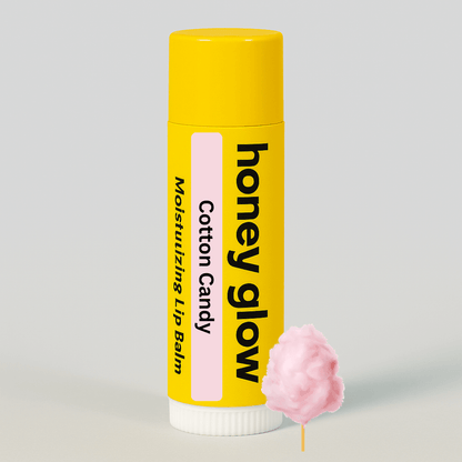 Organic Beeswax Lip Balm – Moisturizing Lip Care with Vitamin E & Peppermint Oil for Dry, Chapped Lips - Honey Glow